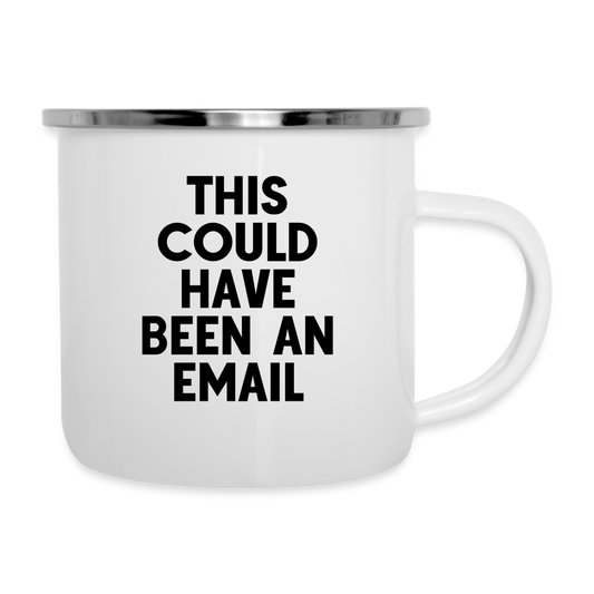 Email Camper Mug - white