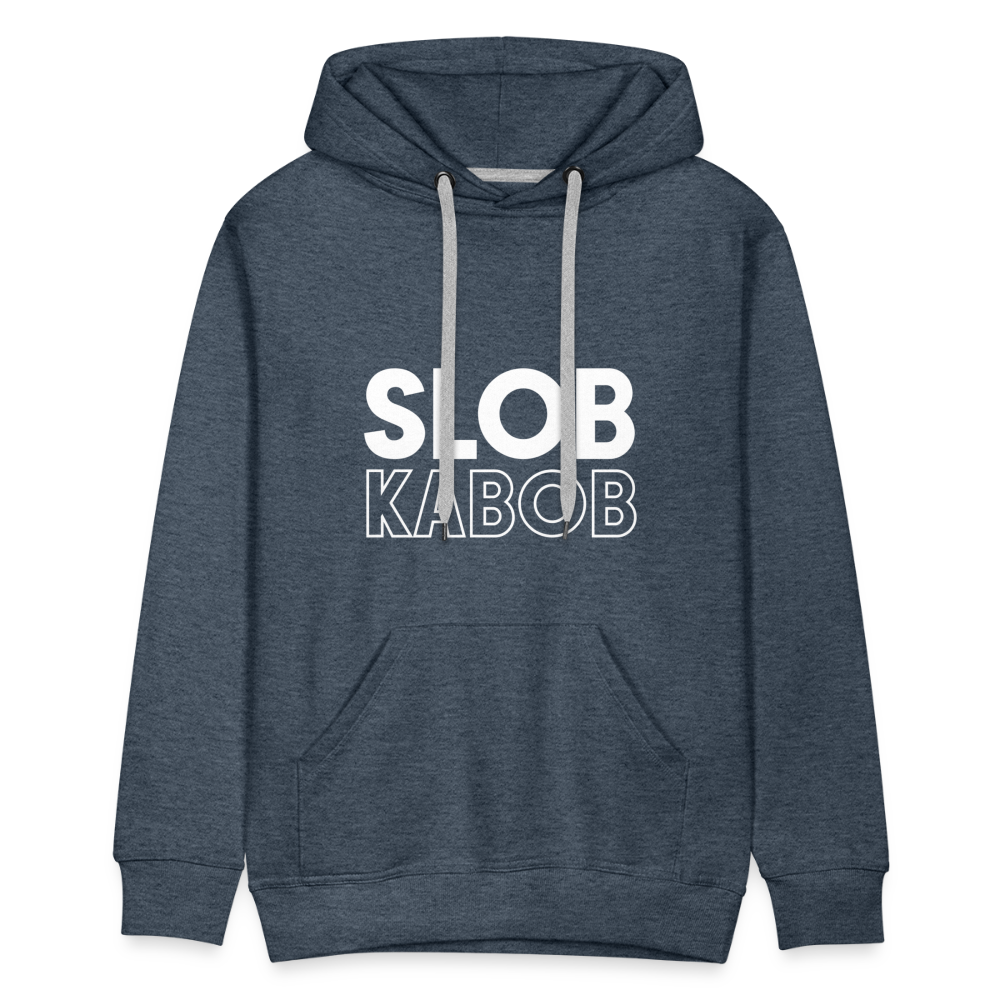 Kabob Premium Hoodie - heather denim