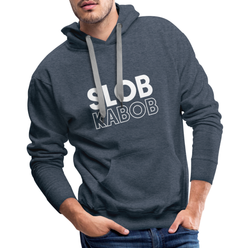 Kabob Premium Hoodie - heather denim