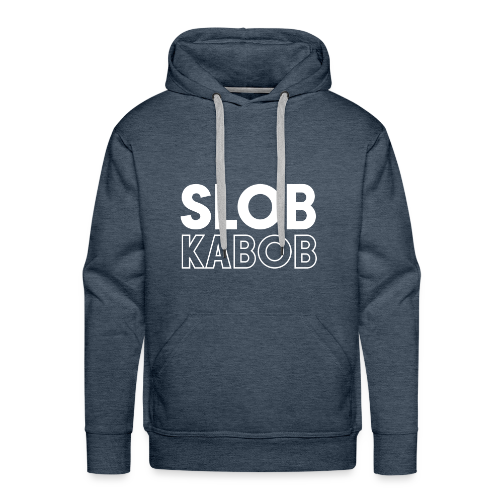 Kabob Premium Hoodie - heather denim