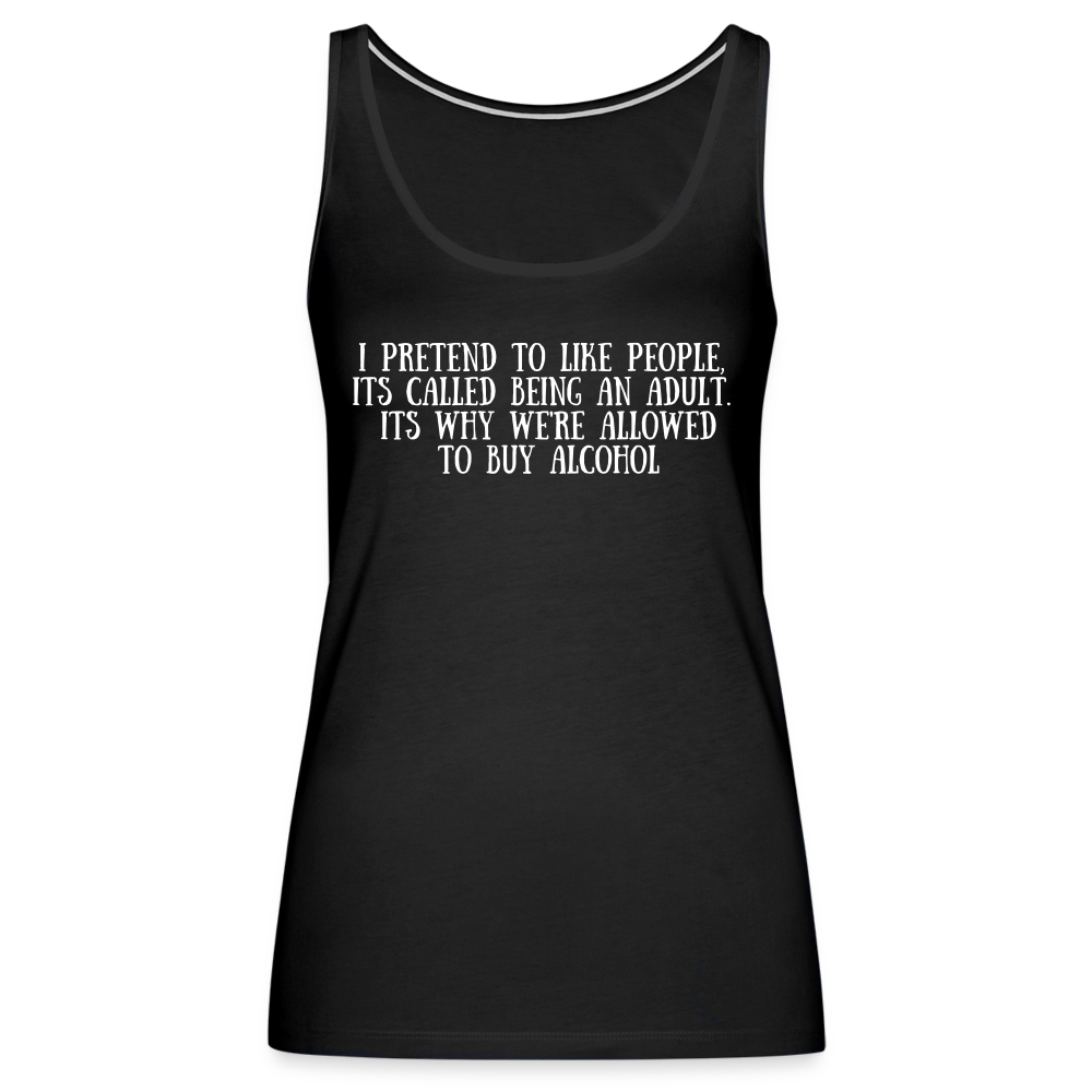 Women’s Premium Tank Top - black