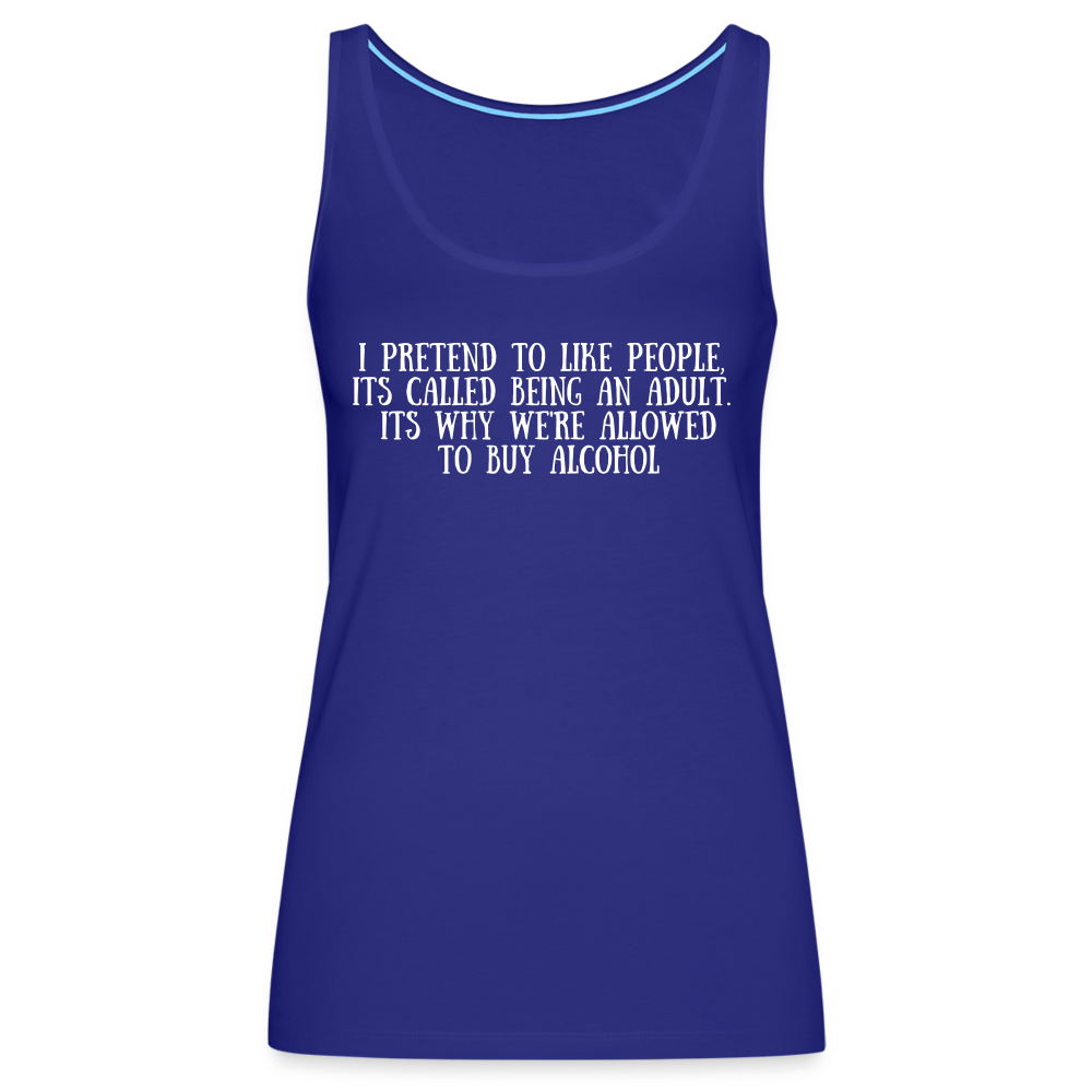 Women’s Premium Tank Top - royal blue