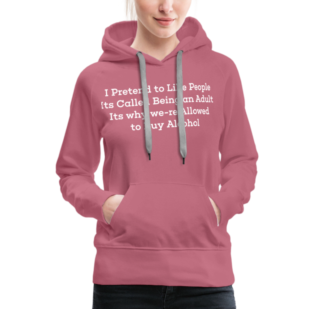 Women’s Premium Hoodie - mauve