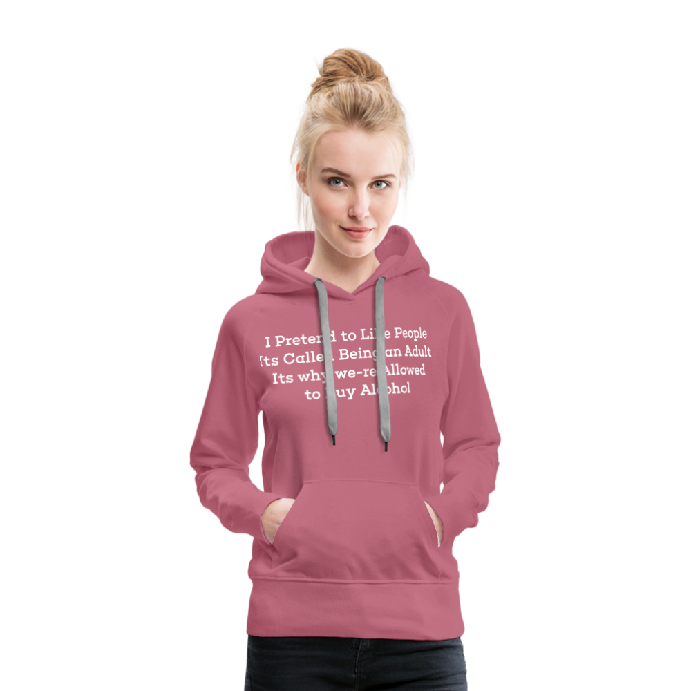 Women’s Premium Hoodie - mauve