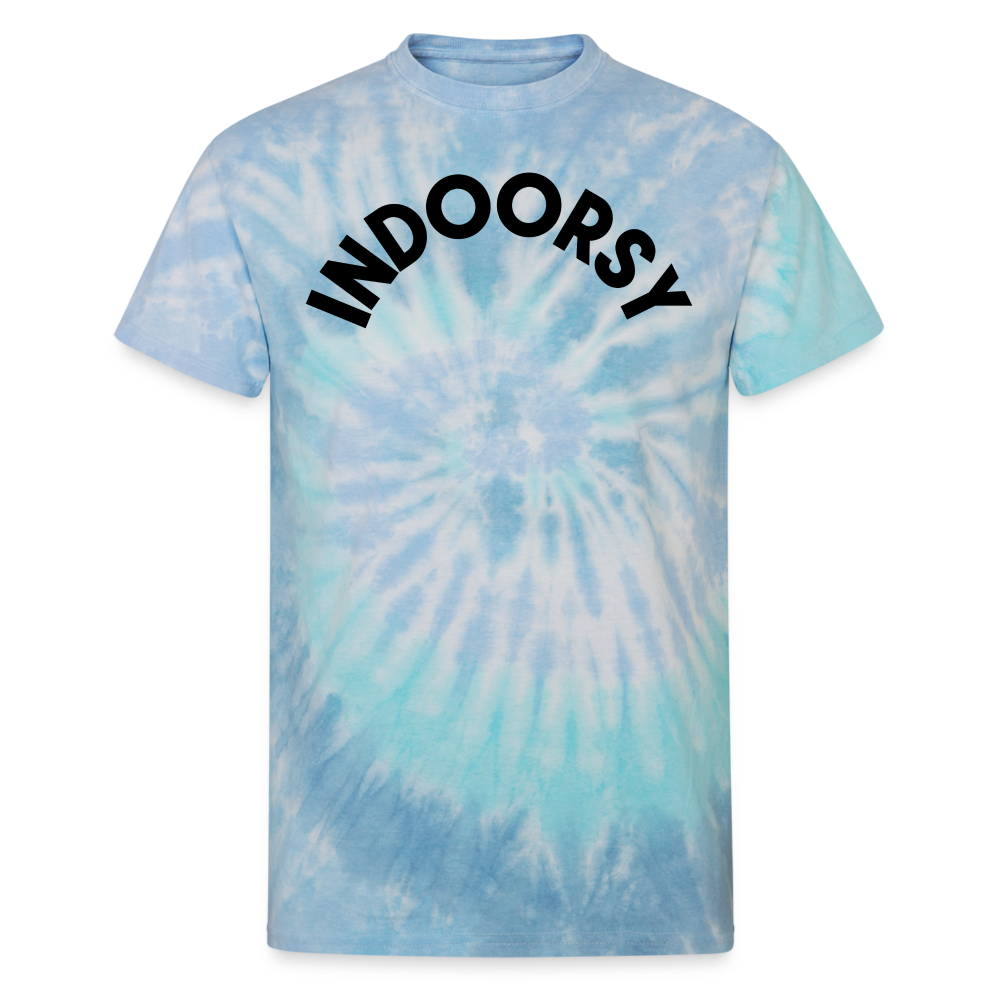 Unisex Tie Dye T-Shirt - blue lagoon