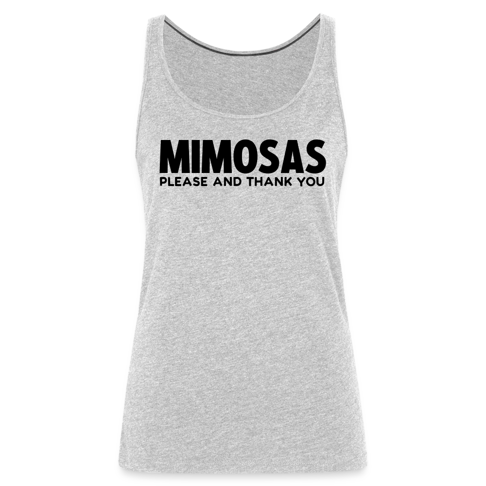 Women’s Premium Tank Top - heather gray