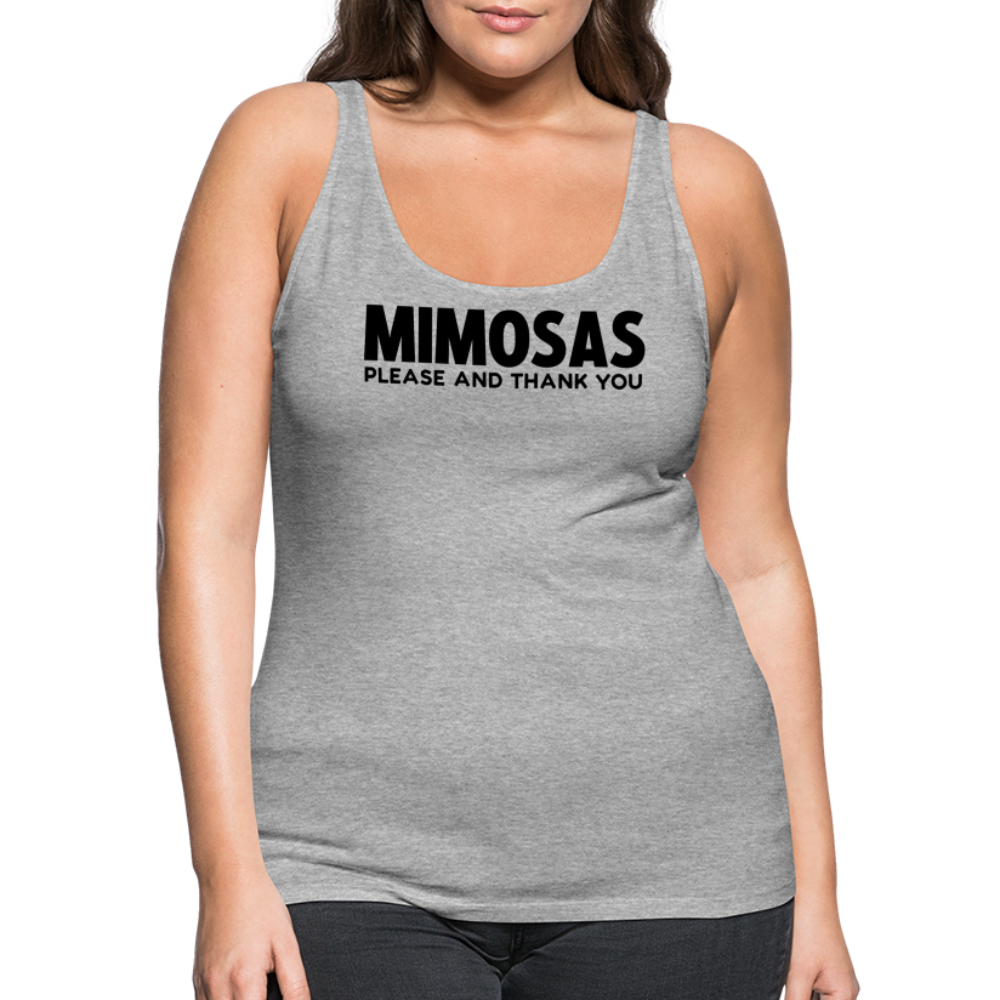 Women’s Premium Tank Top - heather gray