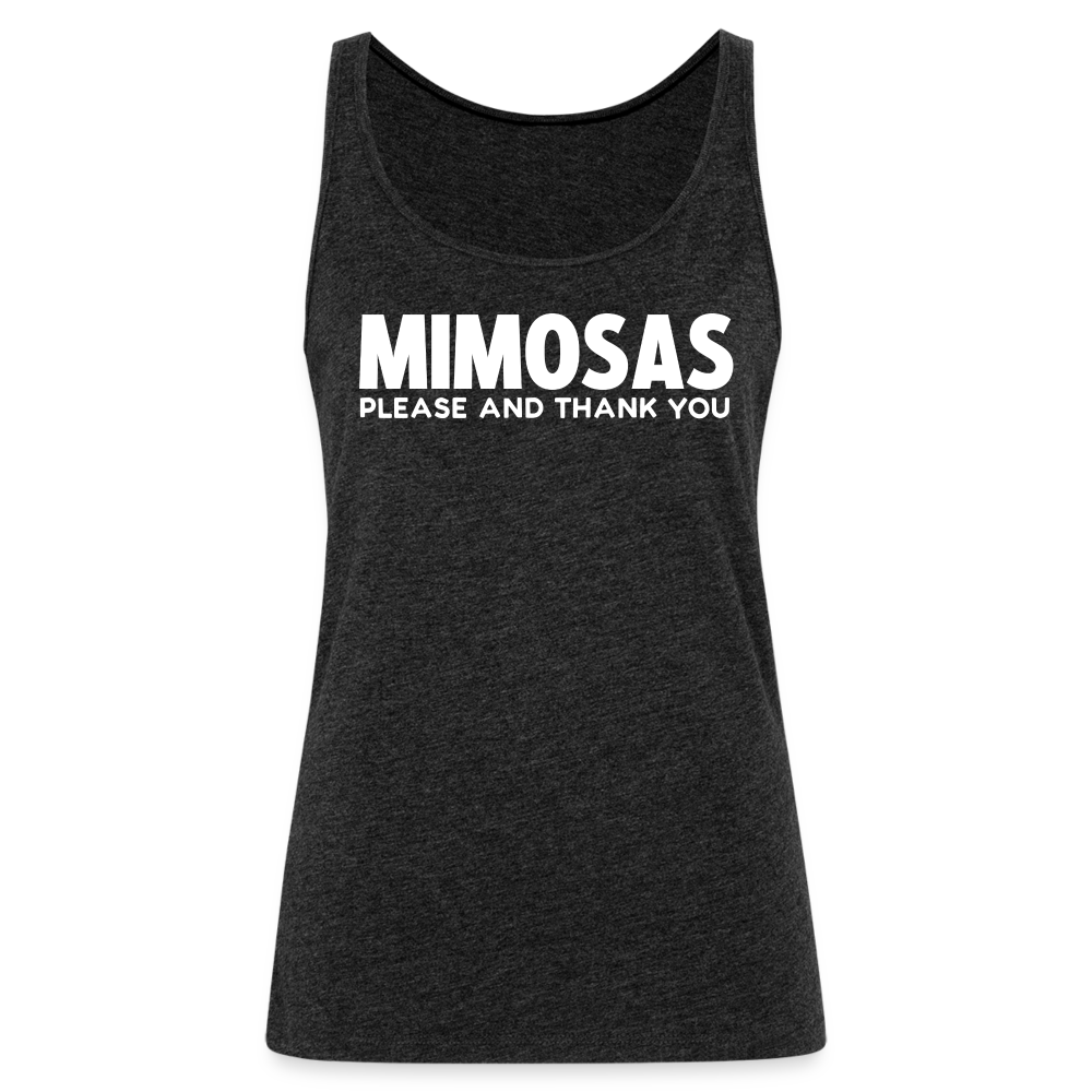 Women’s Premium Tank Top - charcoal grey