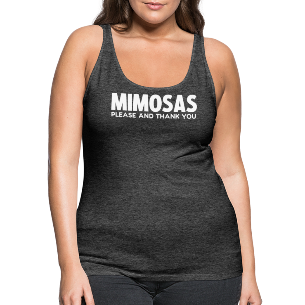 Women’s Premium Tank Top - charcoal grey