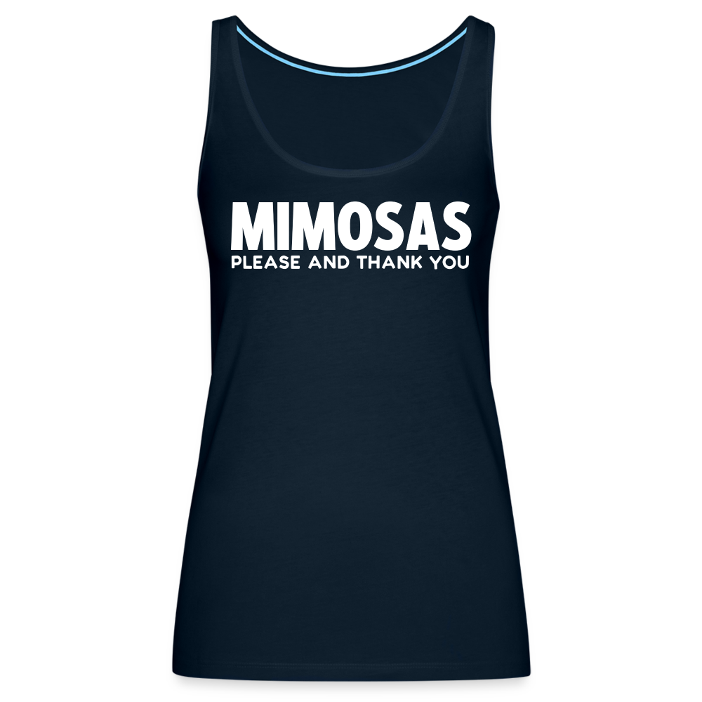 Women’s Premium Tank Top - deep navy