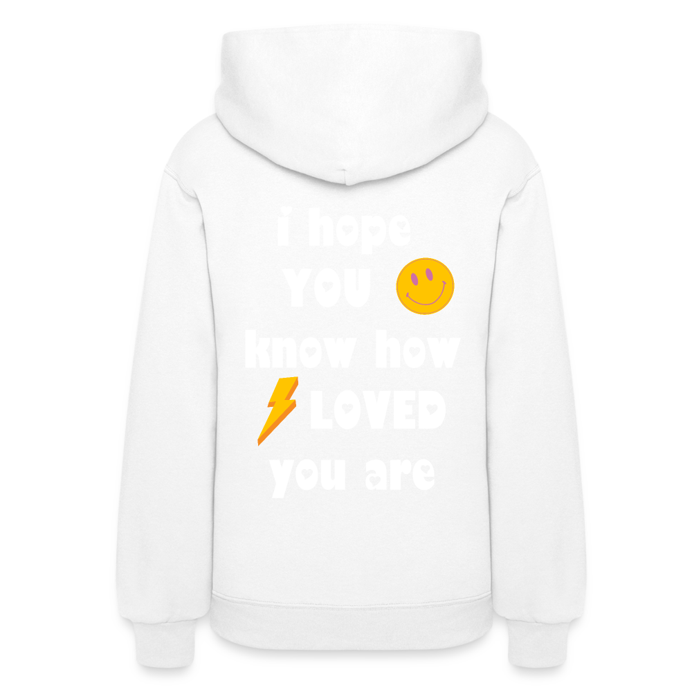 Women's Hoodie - white