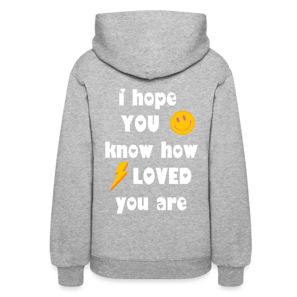 Women's Hoodie - heather gray