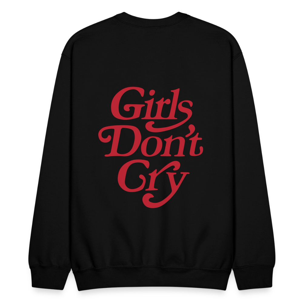 Girls Don't Cry Crewneck - black