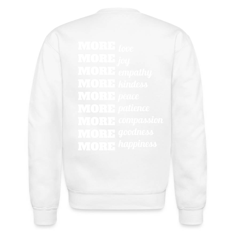 MORE Crewneck - white