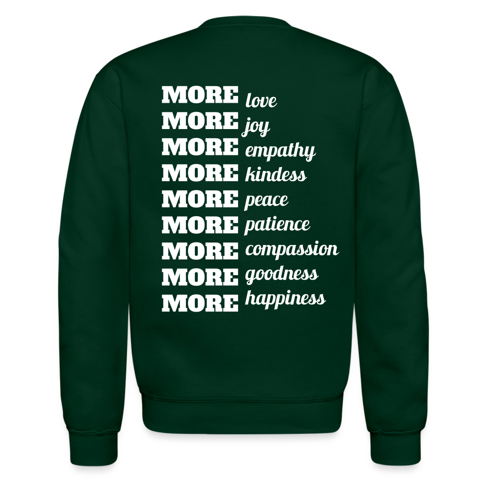 MORE Crewneck - forest green