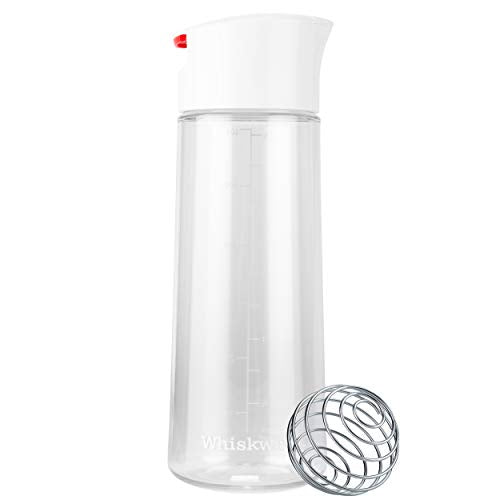 Whiskware Salad Dressing Shaker with BlenderBall Wire Whisk, 2.5 cups, Tritan Plastic